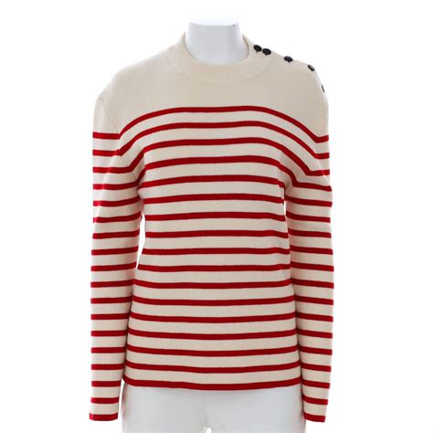 Celine Marin Striped Sweater 